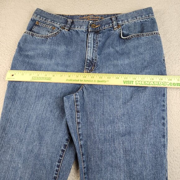 Ralph Lauren Jeans Co Premium Women's 12 Curvy Bootcut Blue Denim Pants - Picture 4 of 9